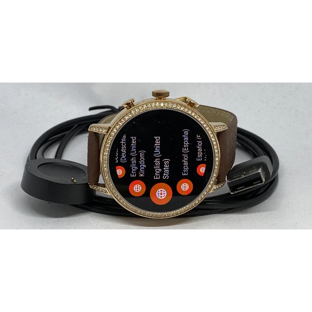Fossil Gen 4 Authentic Digital Dial Smart Watch Custom Band FTW6015 LT313